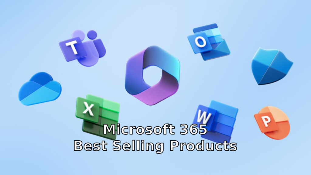 microsoft 365 best selling products