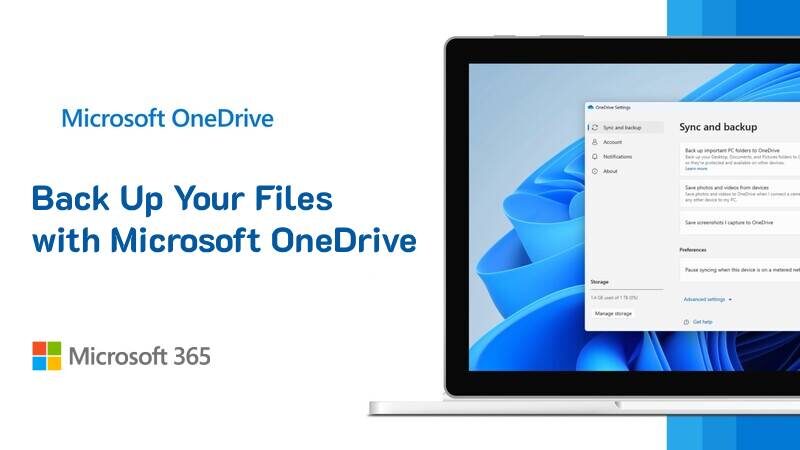Back Up Your Files with Microsoft OneDrive